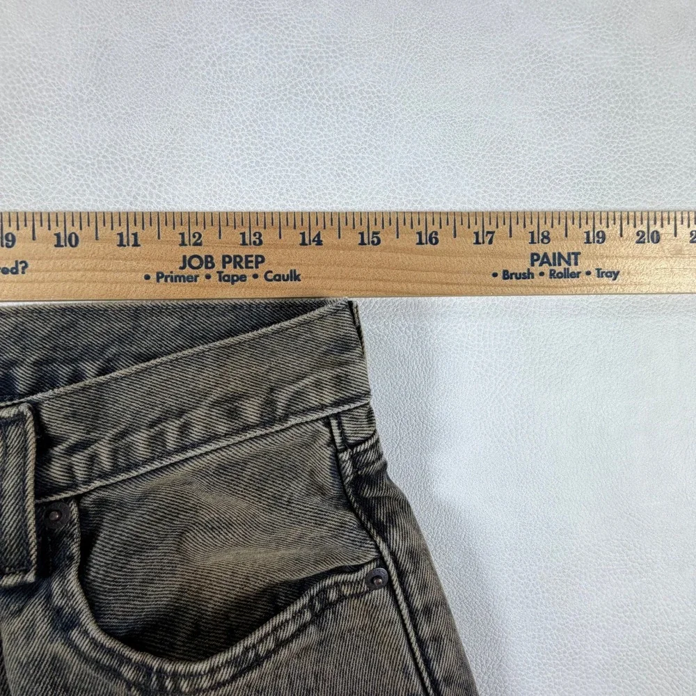 Levis Premium 578 Baggy Jeans Mens 29x32 Dirty Wash Black Loose Wide Leg